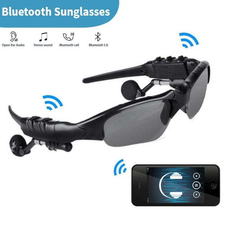 2025 Bezdrátové sportovní brýle Bluetooth s polarizací